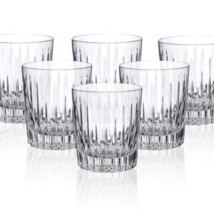 Szklanki do whisky kryształowe 6x280 ml PROSTY - obrazek 1
