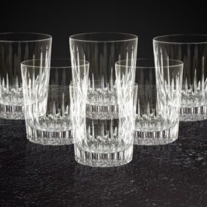 Szklanki do whisky kryształowe 6x280 ml PROSTY - obrazek 3