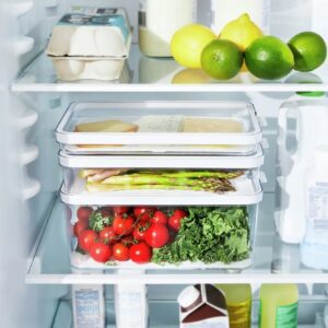 Zestaw 3 organizerów dużych do lodówki CAUMA 1,3l/2,60l/4,65l - obrazek 6