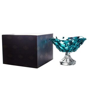 Misa na nodze kryształowa 30,5 cm SAMBA AQUAMARINE - obrazek 4