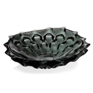 Misa kryształowa 35 cm SAMBA GREY - obrazek 1