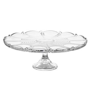 Patera kryształowa na nodze 31 cm ORION - obrazek 1