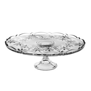 Patera kryształowa na nodze 31 cm PERSEUS - obrazek 1