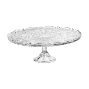 Patera kryształowa na nodze 31 cm MIRANDA - obrazek 1