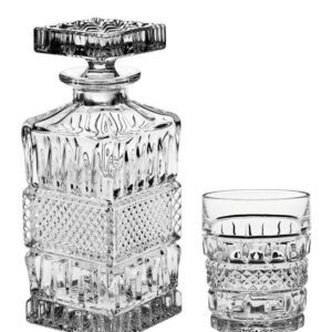Kryształowy set do whisky 6x240 ml karafka 700 ml BRITTANY - obrazek 3