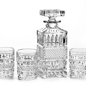 Kryształowy set do whisky 6x240 ml karafka 700 ml BRITTANY - obrazek 1