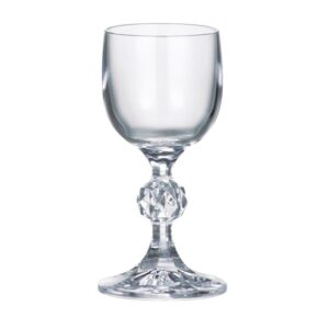 Kryształowe kieliszki do likieru, wódki 6x50 ml STERNA (KLAUDIA) - obrazek 1