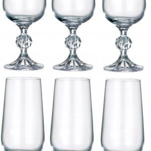 Kryształowe szklanki pokale do piwa 6x280 ml STERNA (KLAUDIA) - obrazek 2