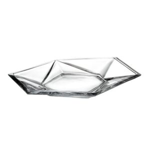 Talerz patera kryształowa 22 cm ORIGAMI - obrazek 1