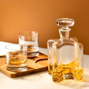 Komplet do whisky 4+1 300 ml+900 ml STERLING OAK - obrazek 3
