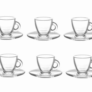 Komplet filiżanek do espresso 6x95 ml ROMA Lav - obrazek 1