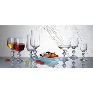 Kryształowe kieliszki do szampana płaskie 6x200 ml STERNA (KLAUDIA) - obrazek 2