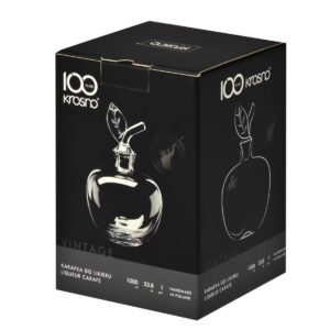 Karafka do likieru 1000 ml Jabłko VINTAGE - obrazek 4