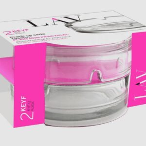 Popielniczka szklana 106x34 2 szt. KEYF Lav - obrazek 2