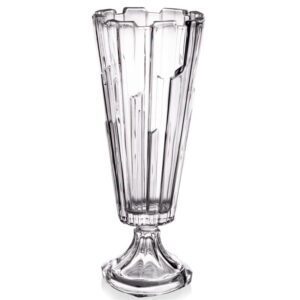 Wazon kryształowy na nodze 40,5 cm BOLERO - obrazek 1