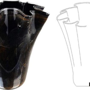 Wazon szklany CHUSTA 2301_30 Wzór DC 2 - obrazek 2