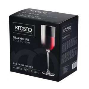 Kieliszki do wina czerwonego 6x350 ml GLAMOUR - obrazek 5