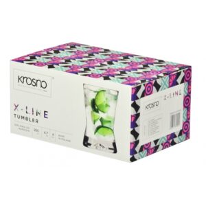 Szklanki do soków wody 6x150 ml X-LINE - obrazek 4