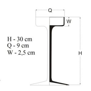Świecznik na nodze szklany na tealight 30 cm - obrazek 2