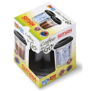 Szklanka termiczna z podwójną ścianką COFFEE TO GO 300 ml SIMAX - obrazek 3