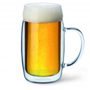 Kufel do piwa podwójne ścianki 500ml - obrazek 1