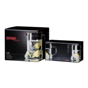 Dzbanek szklany LOOK z metalowym zaparzaczem 1,8 l SIMAX - obrazek 4