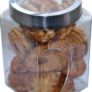 Pojemnik szklany z nakrętką 1,6 l Square - obrazek 3