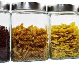 Pojemnik szklany z nakrętką 1,6 l Square - obrazek 4