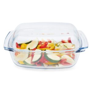 Naczynie 5,0 l żaroodporne prostokątne z pokrywą - obrazek 5