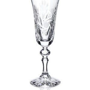Kieliszki kryształowe do szampana Tulipan 6x150 ml MŁYNEK - obrazek 2