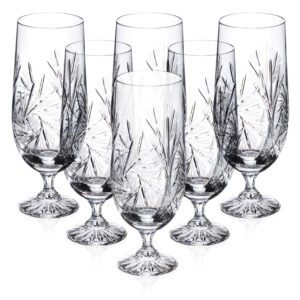 Pokale kieliszki kryształowe do piwa 6x500ml MŁYNEK - obrazek 1