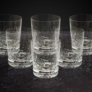 Szklanki kryształowe do whisky 6x280 ml MŁYNEK - obrazek 3