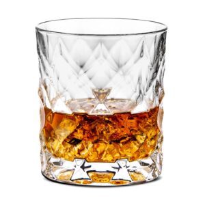 Szklanki do whisky kryształowe 6x300 ml ILLUSION - obrazek 1