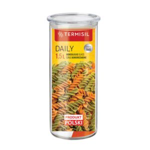 Pojemnik szklany żaroodporny do przechowywania 1,5 l DAILY Termisil - obrazek 1