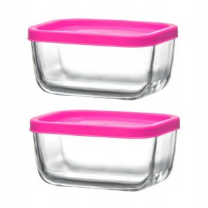 Komplet pojemników na żywność z pokrywą na 2x405 ml CUB - obrazek 1