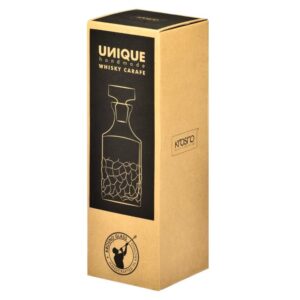 Karafka do whisky 550 ml Teroso UNIQUE BRĄZ - obrazek 2