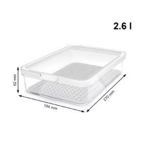 Organizer do lodówki na ser wędlinę 2,6 L CAUMA - obrazek 1