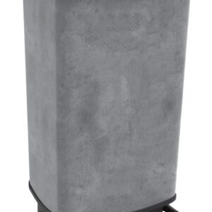 Kosz na śmieci z pedałem 40 l PASO / IML beton ROTHO - obrazek 1