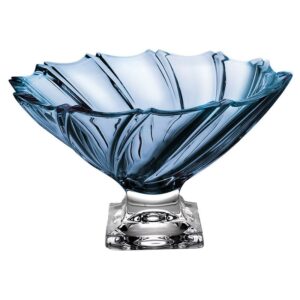 Misa salaterka na nodze kryształowa 31 cm PONTI BLUE - obrazek 1