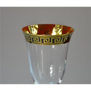 Kieliszki do wina 6x250 ml ANGELA VERSO GOLD - obrazek 4