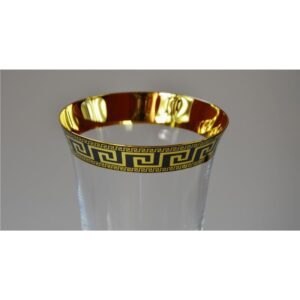 Kieliszki do szampana 6x190 ml ANGELA VERSO GOLD - obrazek 3