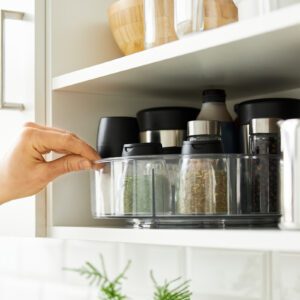 Obrotowy organizer kuchenny wysoki 7x29 cm taca obrotowa LOFT - obrazek 4