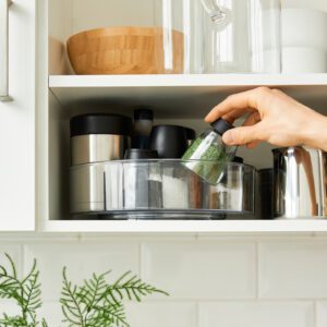 Obrotowy organizer kuchenny wysoki 7x29 cm taca obrotowa LOFT - obrazek 5