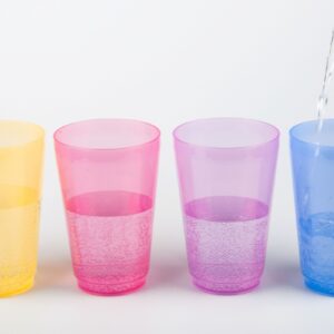 Kubki mix kolor transparentny 6x500 ml Weekend - obrazek 2