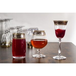 bohemia-ideal-380ml-szklanka-zloto-platyna-aranz-linia