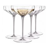 Kieliszki do szampana płaskie