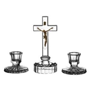 Komplet kolędowy kryształowy 20 cm J-481 Ars Christiana Crystal Julia - obrazek 1