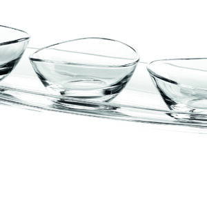 Komplet do przystawek 4 elementy 50x16cm VIDIVI PAPAYA - obrazek 1