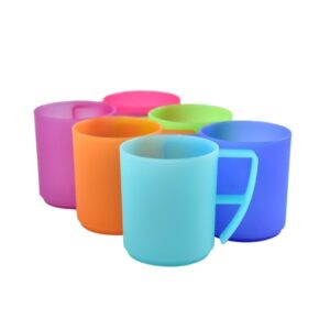 Kubki z uchem mix kolor 6x420 ml Weekend - obrazek 1