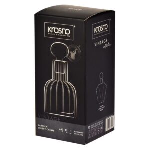 F096015065008010-Ryflowana-karafka-Vintage-650-ml-Krosno-opakowanie